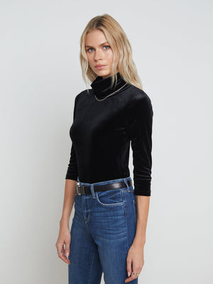 Aja Velvet Turtleneck turtleneck L'AGENCE