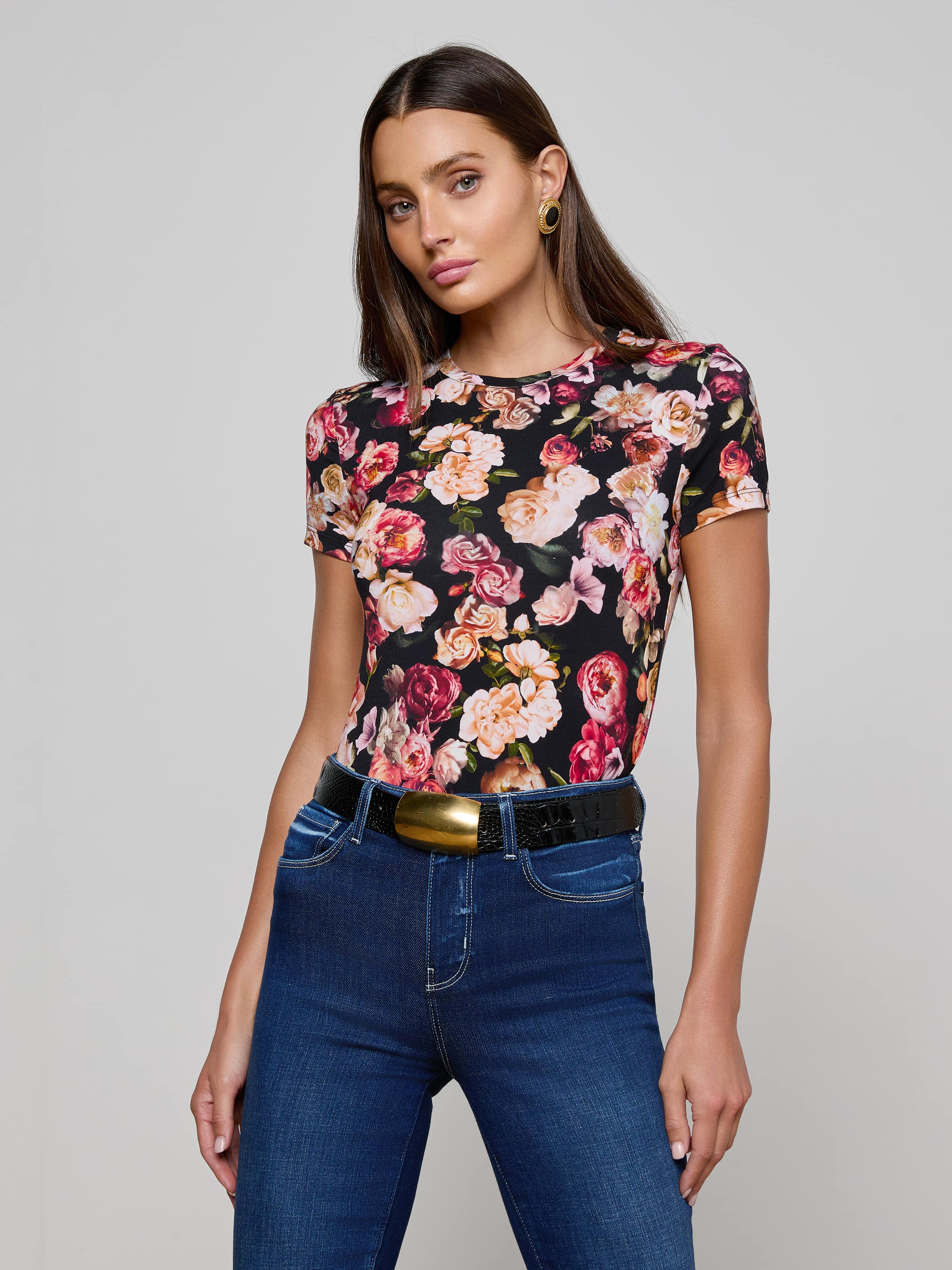 Morgan PRINTED - Blouse - multico/noir Morgan PRINTED - Blouse - multico/noir