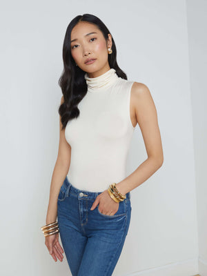 Ceci Sleeveless Turtleneck turtleneck L'AGENCE