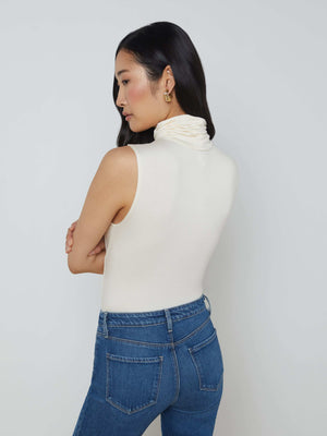 Ceci Sleeveless Turtleneck turtleneck L'AGENCE