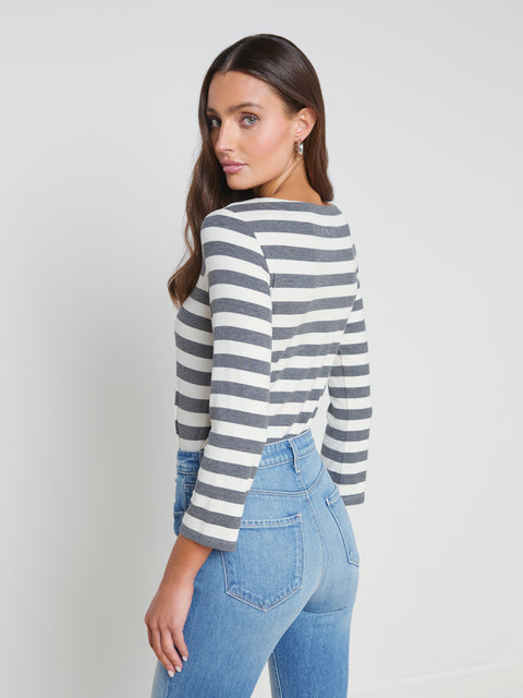 Lucille Boatneck Top top L'AGENCE   