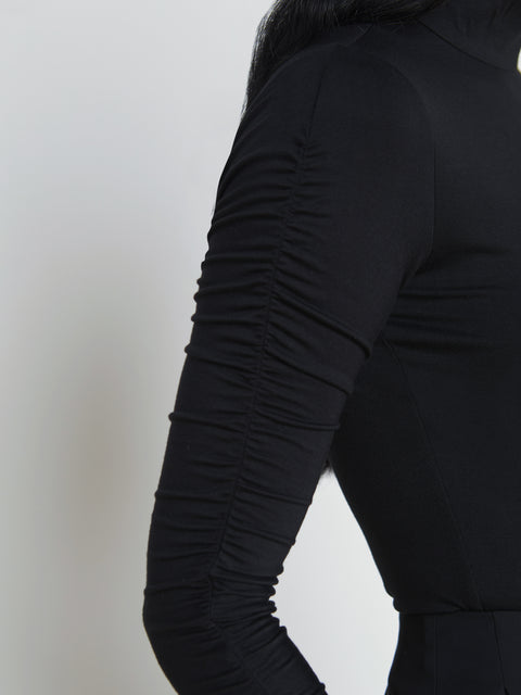 Lotti One-Sleeve Bodysuit bodysuit L'AGENCE Sale   