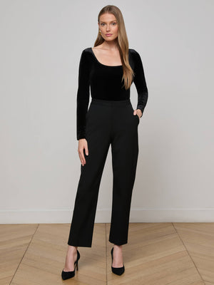 Jelena Velvet Top