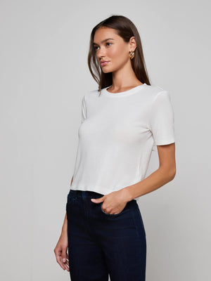 T-shirt en coton couché orageux