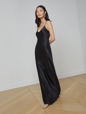 Serita Silk Gown dress L'AGENCE