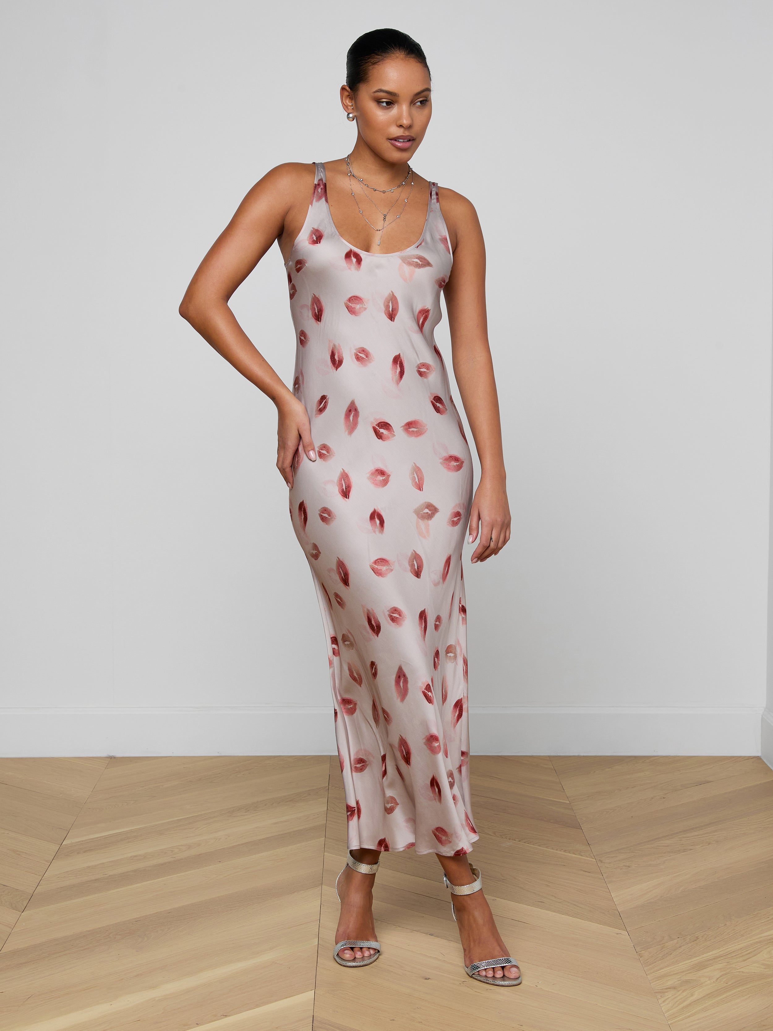 MILK ミルク Berry Kiss オーバー dress Berry Kiss Midi Dress – Miriam & Me