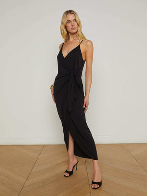 Amilia Wrap Dress dress L'AGENCE