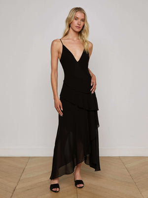 Sunniva Tiered Dress dress L'AGENCE