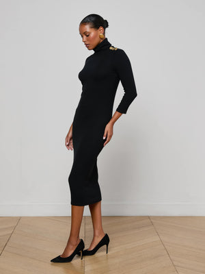 Abito a maglia Turtleneck Voletta