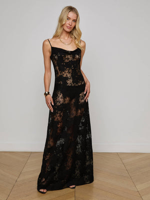 Abito maxi in pizzo bettie