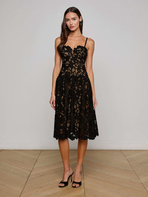 Flyn Lace Midi Dress