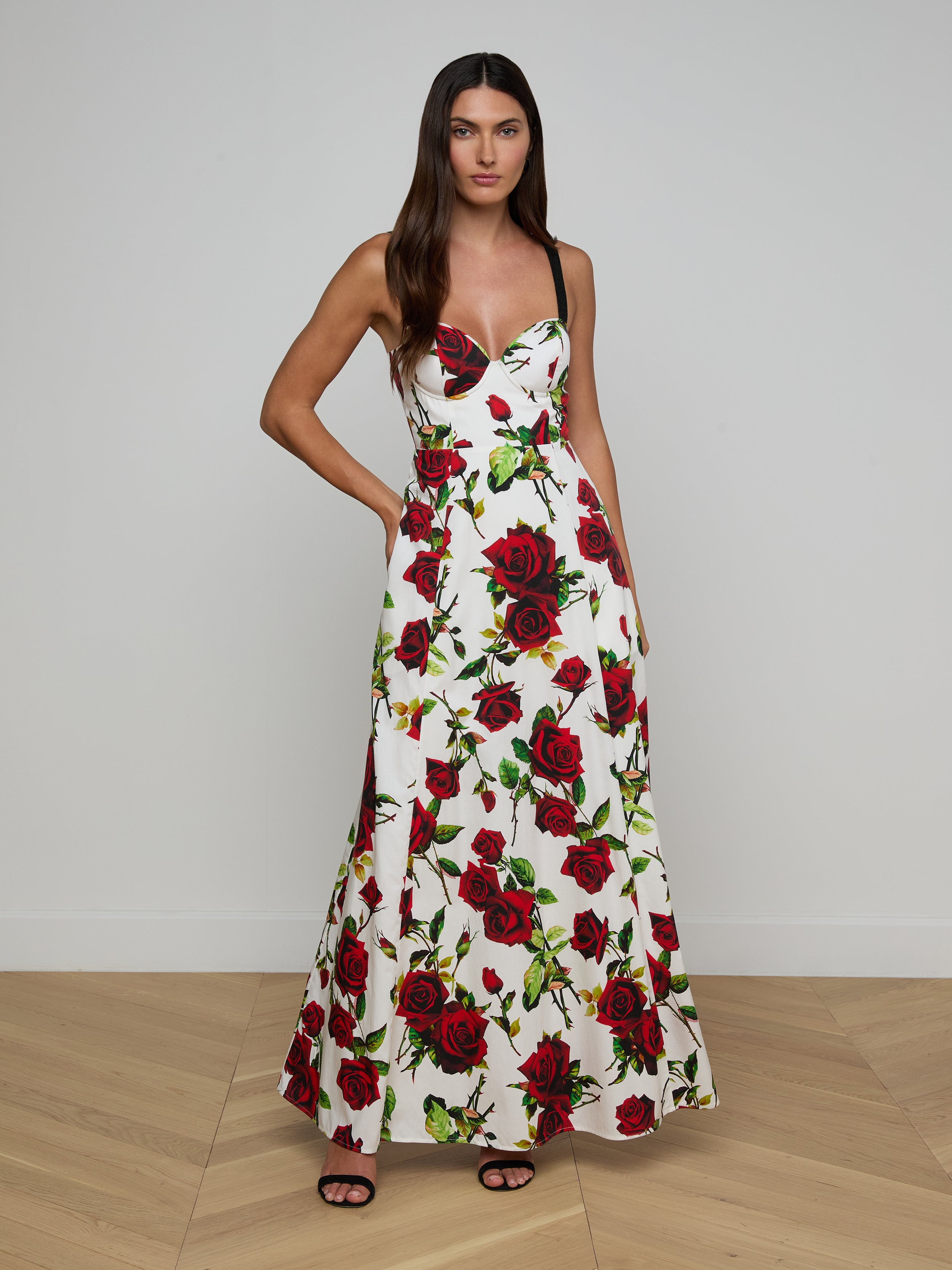burgundy backless mini dress Petal and Pup Women's Sutton Mini Dress main image 1