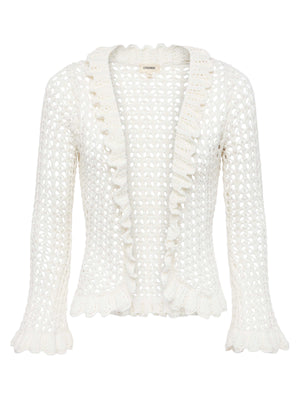 Cardigan en crochet Solaris