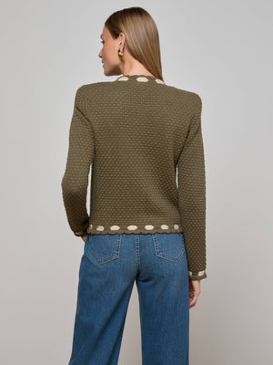 Astor Contrast Trim Cardigan