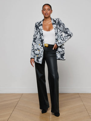 Eileen Jacquard Knit Blazer