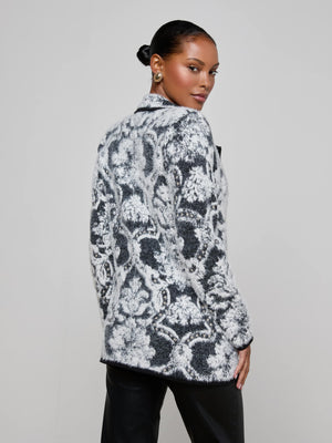 Eileen Jacquard Knit Blazer