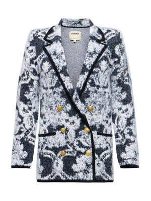 Eileen Jacquard Knit Blazer