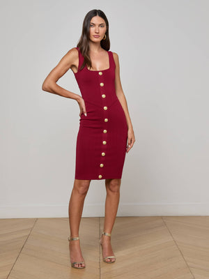 فستان متماسكة سولي