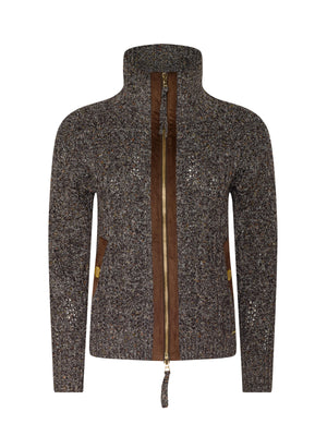 Cardigan en maille torsadée Shiloh