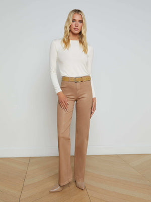 Tess Long Sleeve Tee tee shirt L'AGENCE