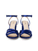 Acelynn Satin Block-Heel Sandal sandal L'AGENCE   