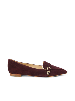 Brielle Suede Loafer shoes L'AGENCE Sale