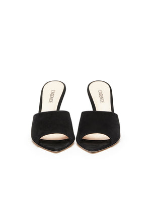 Lolita Suede Open-Toe Mule shoes L'AGENCE