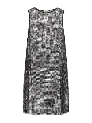 Angela Mesh Cover-Up Dress swim L'AGENCE