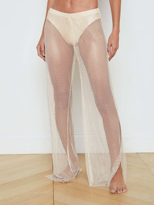 Noemi Mesh Cover-Up Pant swim L'AGENCE