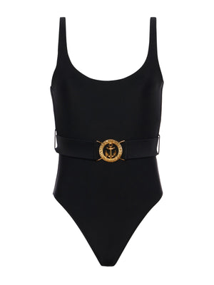 Mila Belted One-Piece Swimsuit swim L'AGENCE