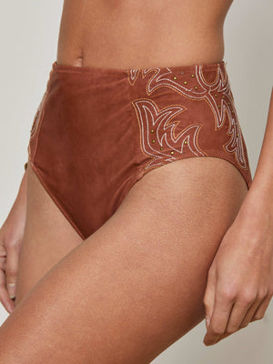 Vanessa High-Waisted Bikini Bottom