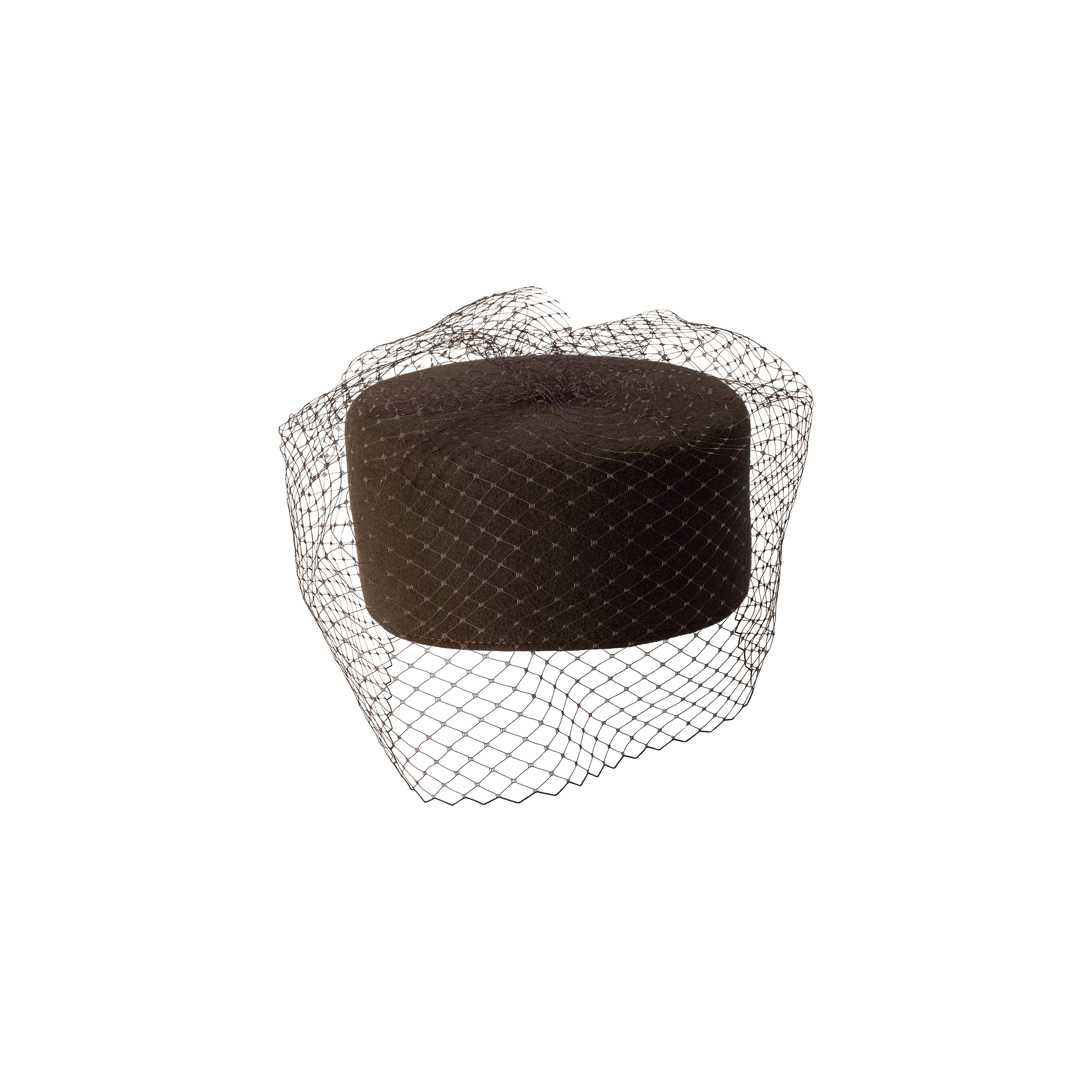 Anstine Pillbox Hat in Cardamom | L'AGENCE