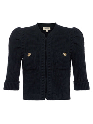 Delilah Cropped Cardigan cardigan L'AGENCE