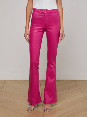 Jean flare rivestito di Marty