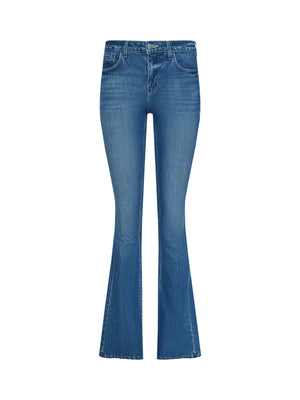 Cara a bassa rissa jeans di bootcut