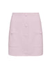 Truman Vegan Leather Mini Skirt skirt L'AGENCE   