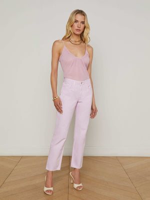 Gelina Mesh Bodysuit bodysuit L'AGENCE