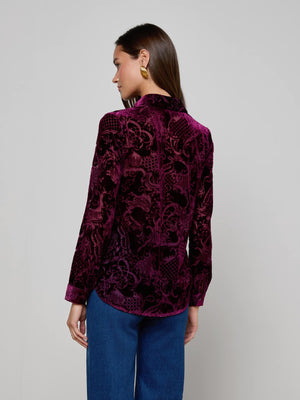 بلوزة لوران فيلفيت