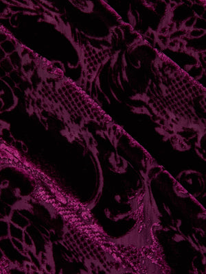 Christine Burnout Velvet Dress