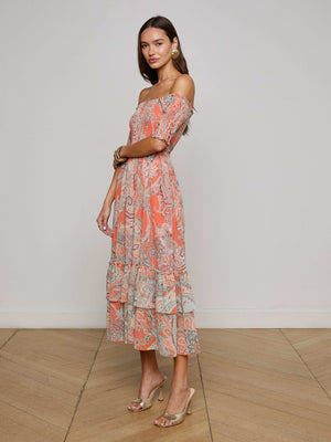 Oriel Off-The-Shoulder Dress dress L'AGENCE