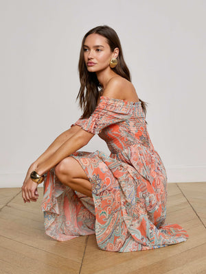 Oriel Off-The-Shoulder Dress dress L'AGENCE