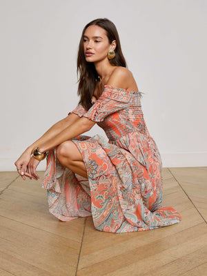 Oriel Off-The-Shoulder Dress dress L'AGENCE