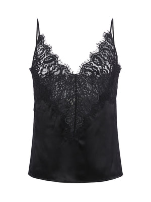 Priya Silk Lace Camisole tank top L'AGENCE