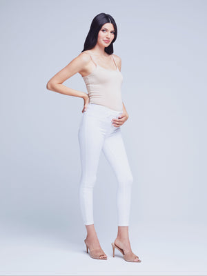 Margot Maternity Cropped Skinny Jean jean L'AGENCE