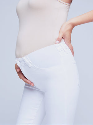 Margot Maternity Cropped Skinny Jean jean L'AGENCE