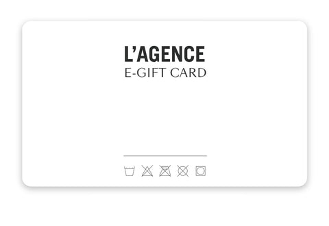 L'AGENCE Gift Card Gift Card L'AGENCE Gift Card   
