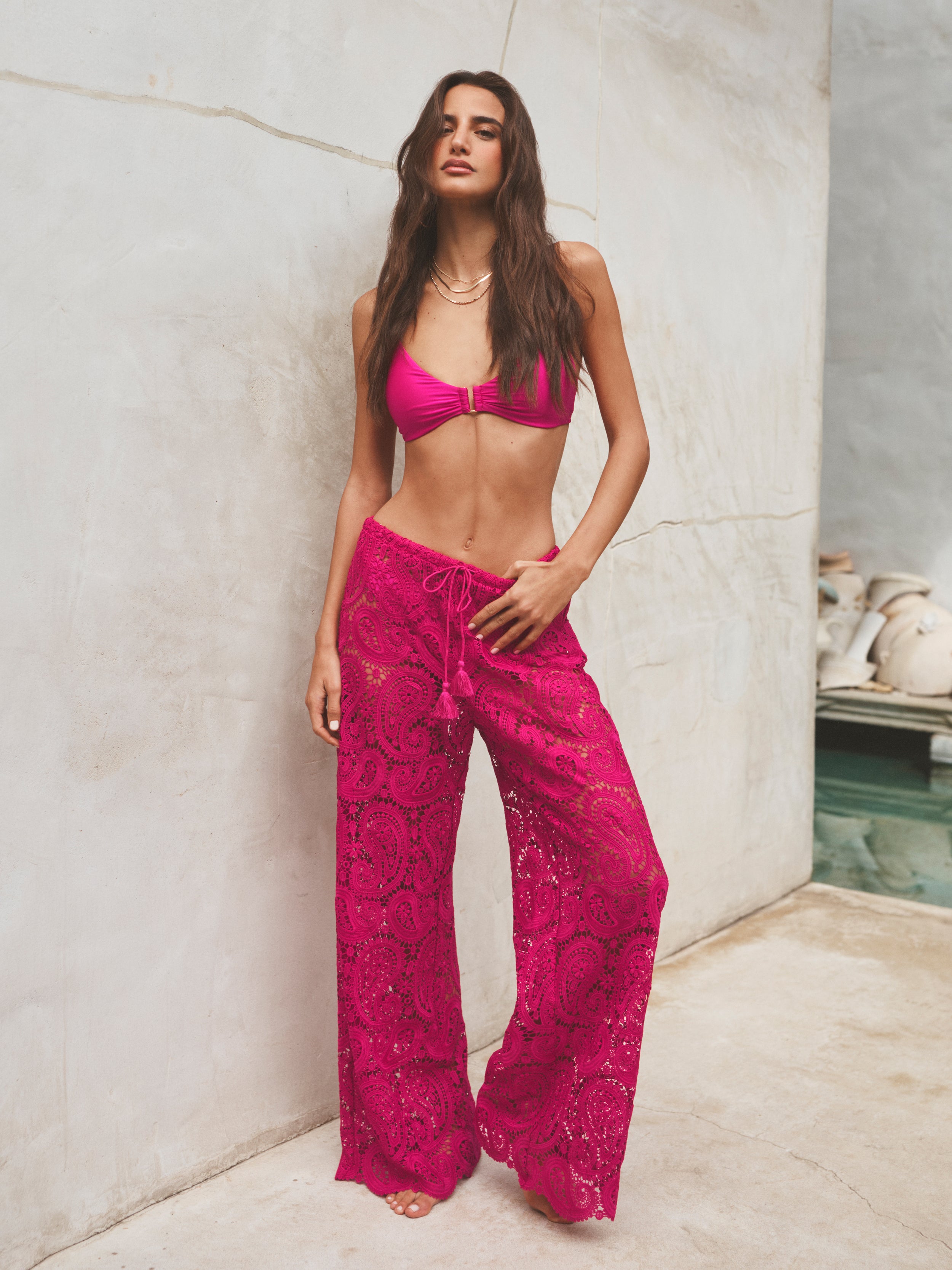 Geraldine Cover-Up Pant swim L'AGENCE