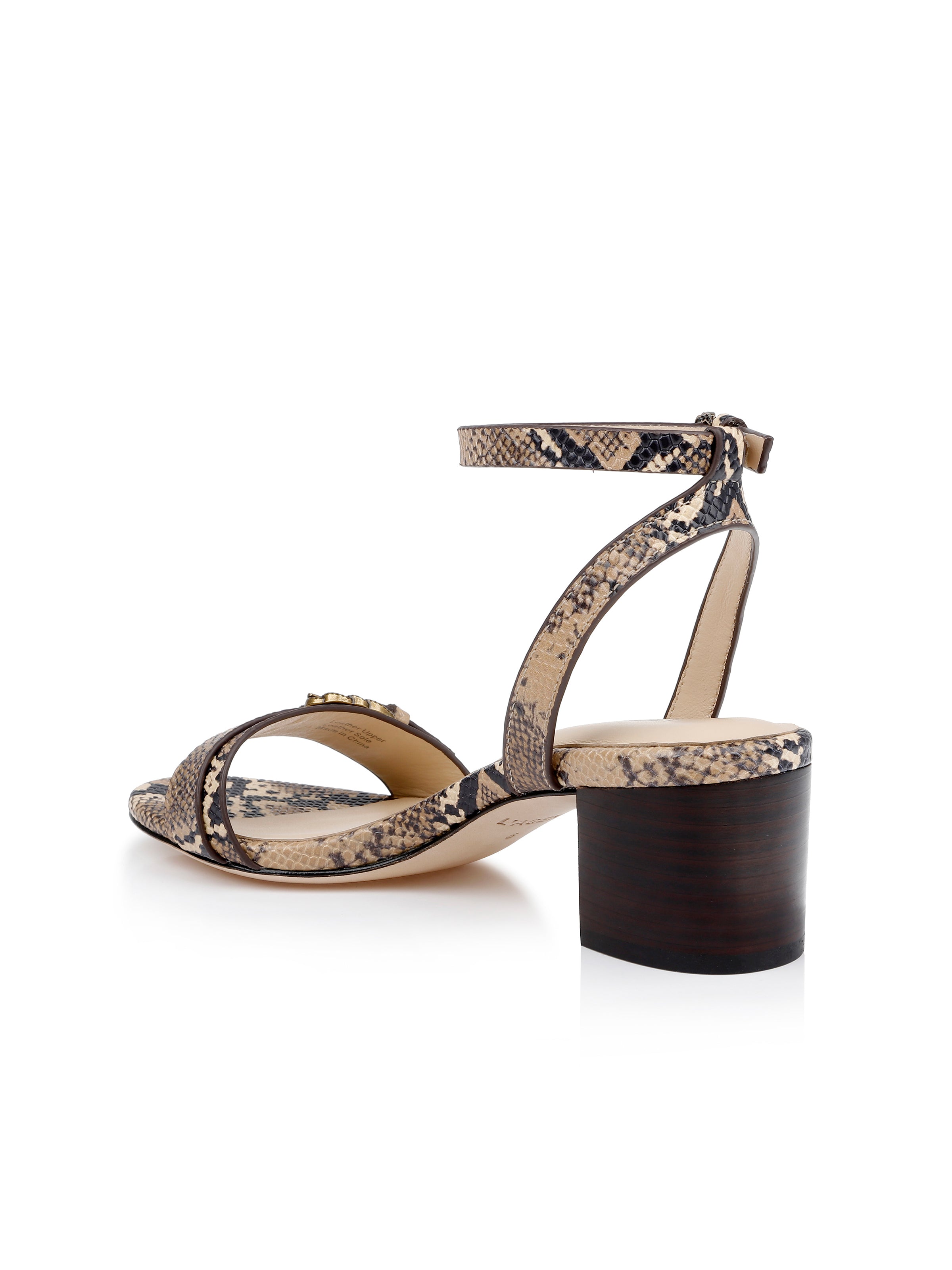 Hughette Leather Sandal shoes L'AGENCE