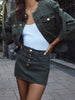 Solene Denim Mini gonna