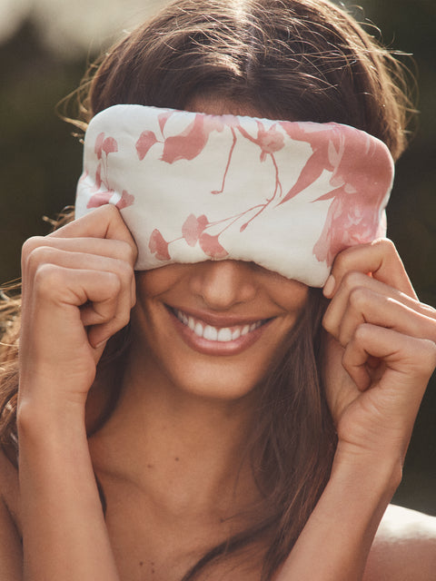 Inez Silk Sleep Mask sleepwear L'AGENCE